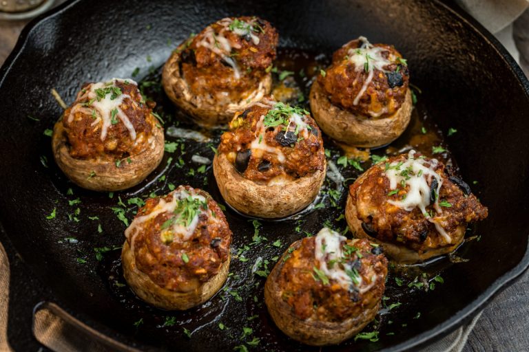 Stuffed mushrooms