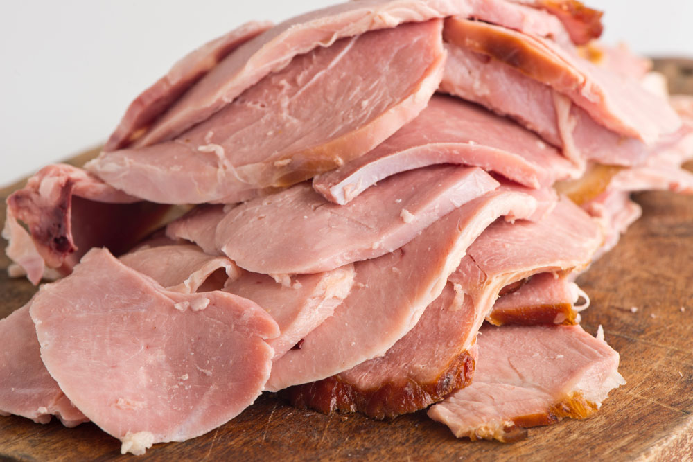 Sliced deli meat