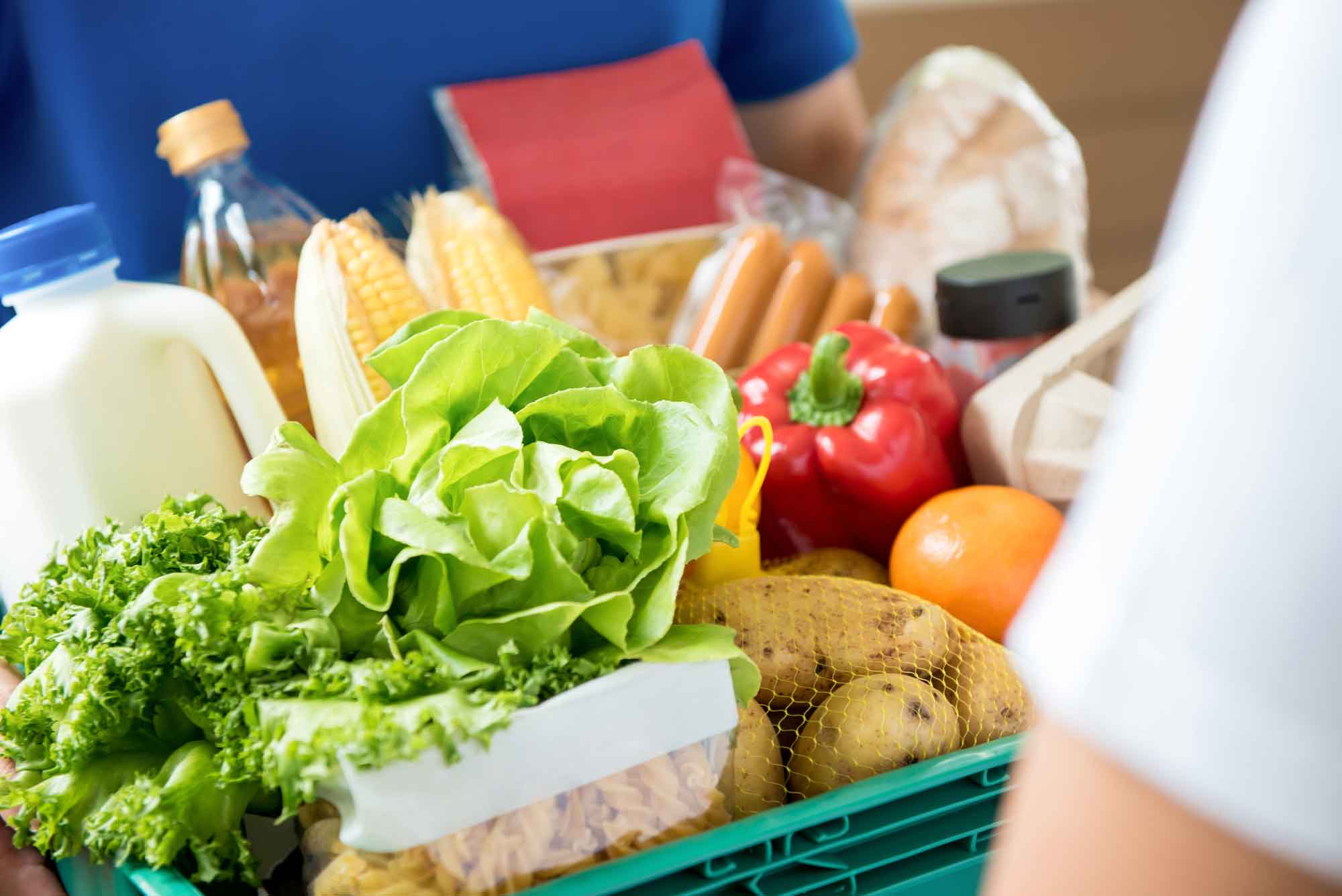 Image of ordered groceries